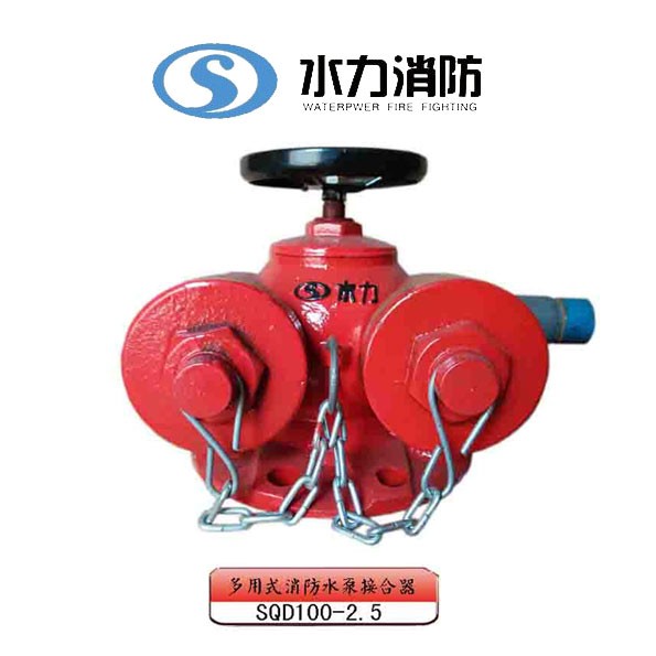  多用式消防水泵接合器 型号： SQD100-2.5